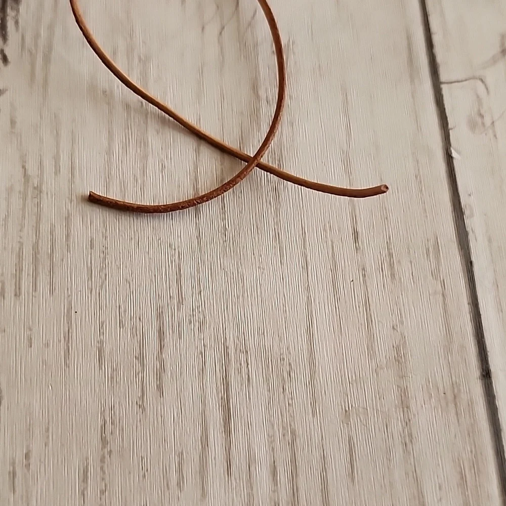 Hanging Cat leather Rope tie adjustable
